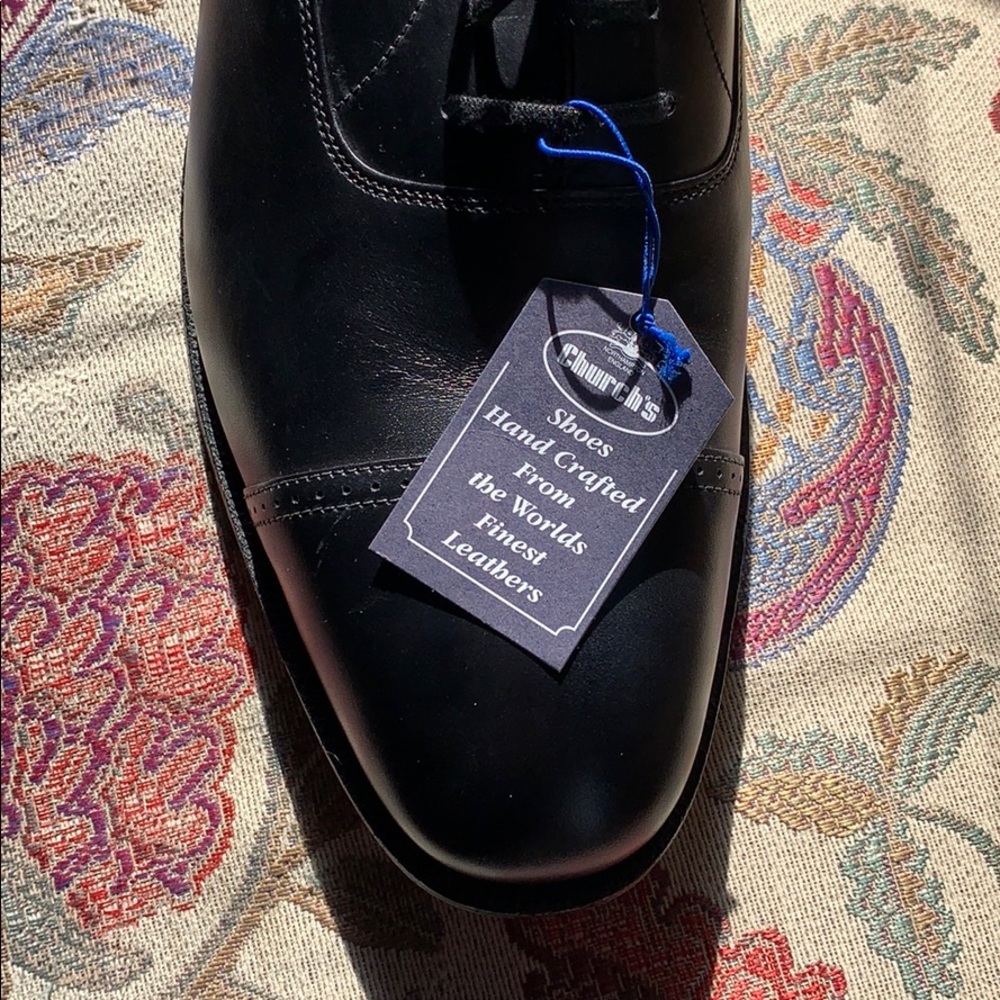 Church’s Men Shoe Size 10.5 (Cognac Black)